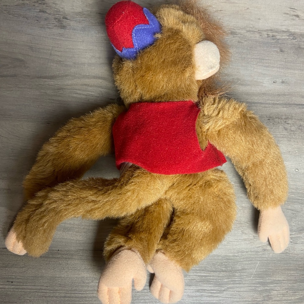 Vintage 1990s Mattel Disney Aladdin Abu Monkey 10"‎ Plush Stuffed Animal Toy - Picture 5 of 12